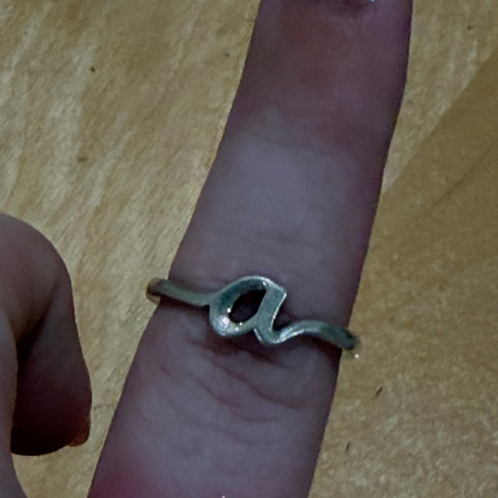 James Avery Script A Ring - image 2